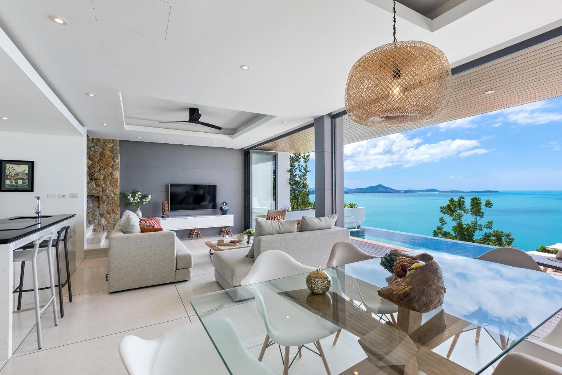 Sukkho Samui Estates Villa Pantai Chaweng Luaran gambar