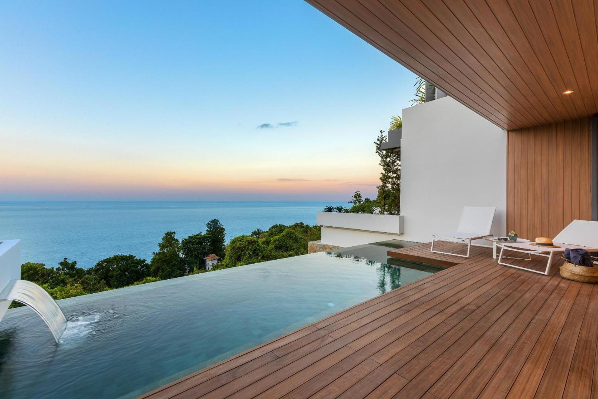 Sukkho Samui Estates Villa Pantai Chaweng Luaran gambar