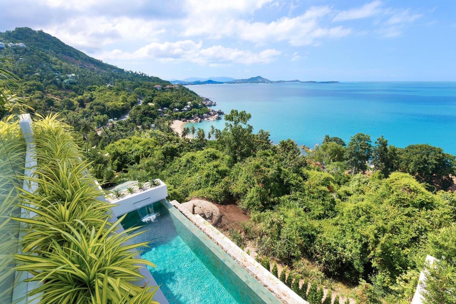 Sukkho Samui Estates Villa Pantai Chaweng Luaran gambar