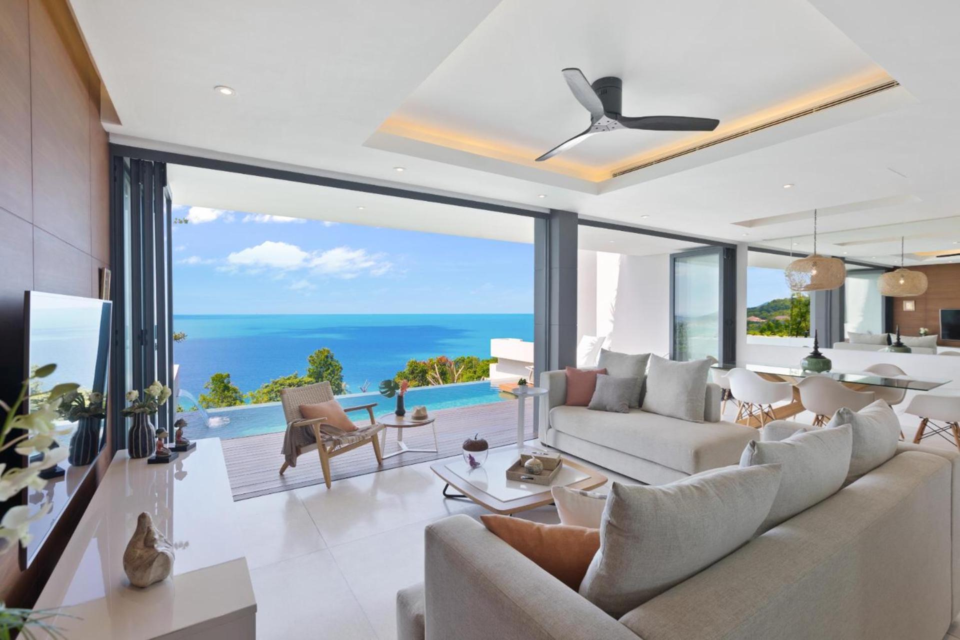 Sukkho Samui Estates Villa Pantai Chaweng Luaran gambar