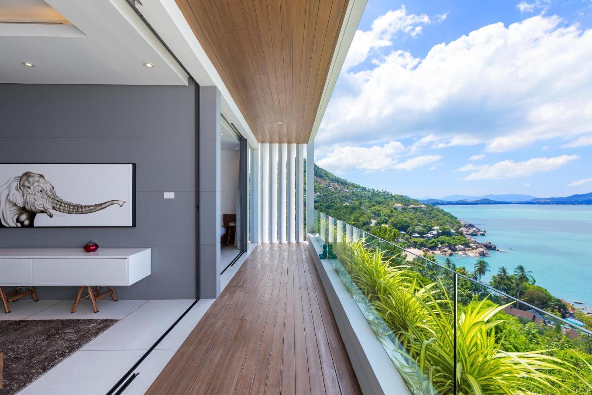 Sukkho Samui Estates Villa Pantai Chaweng Luaran gambar