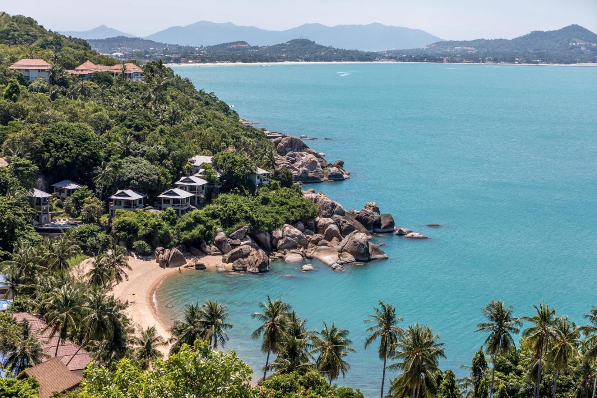 Sukkho Samui Estates Villa Pantai Chaweng Luaran gambar