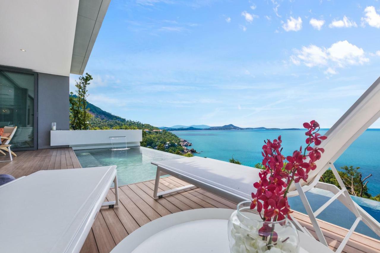 Sukkho Samui Estates Villa Pantai Chaweng Luaran gambar